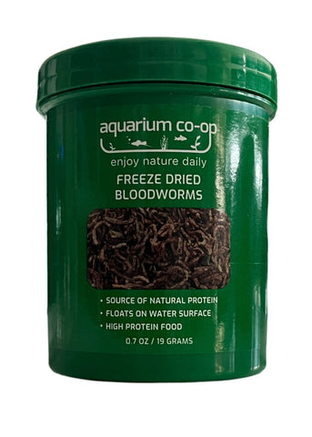 Aquarium Co-op Freeze Dried Bloodworms 0.7oz