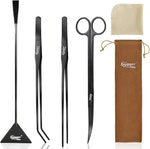 Hygger Aquarium Aquascaping Tools Kit - Black