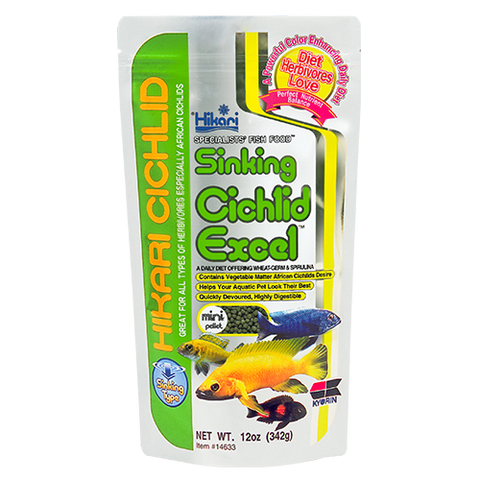 Hikari Sinking Cichlid Excel Mini 12oz (342g)