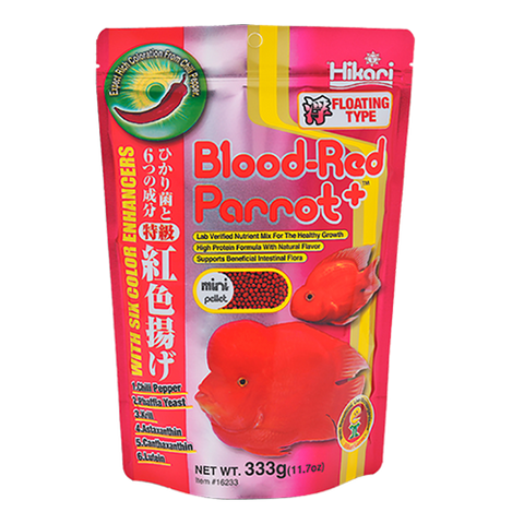 Hikari Blood-Red Parrot+ 11.7oz (333g)