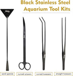 Hygger Aquarium Aquascaping Tools Kit - Black